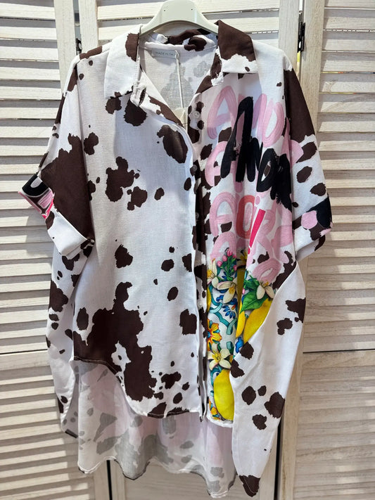 Blusón limón italiano