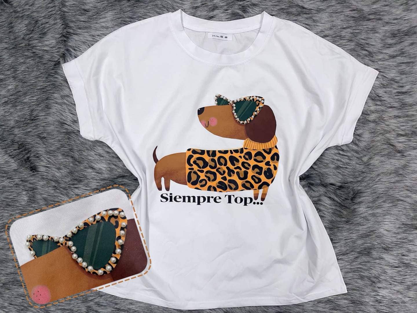 Italian Trendy Printed Cotton T-Shirt – Premium Quality