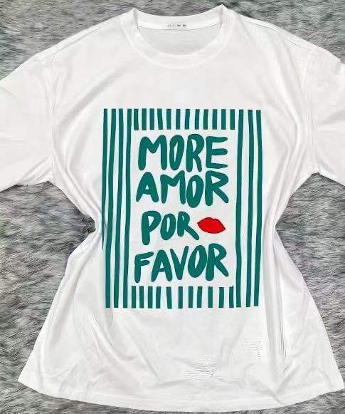 Trendy Printed Cotton T‑Shirt, Premium Quality - More Amor