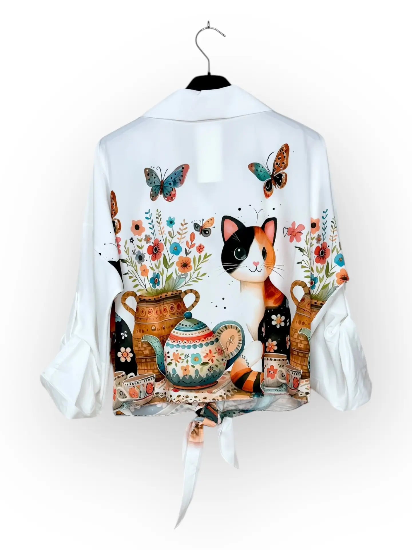 Italian print blouse