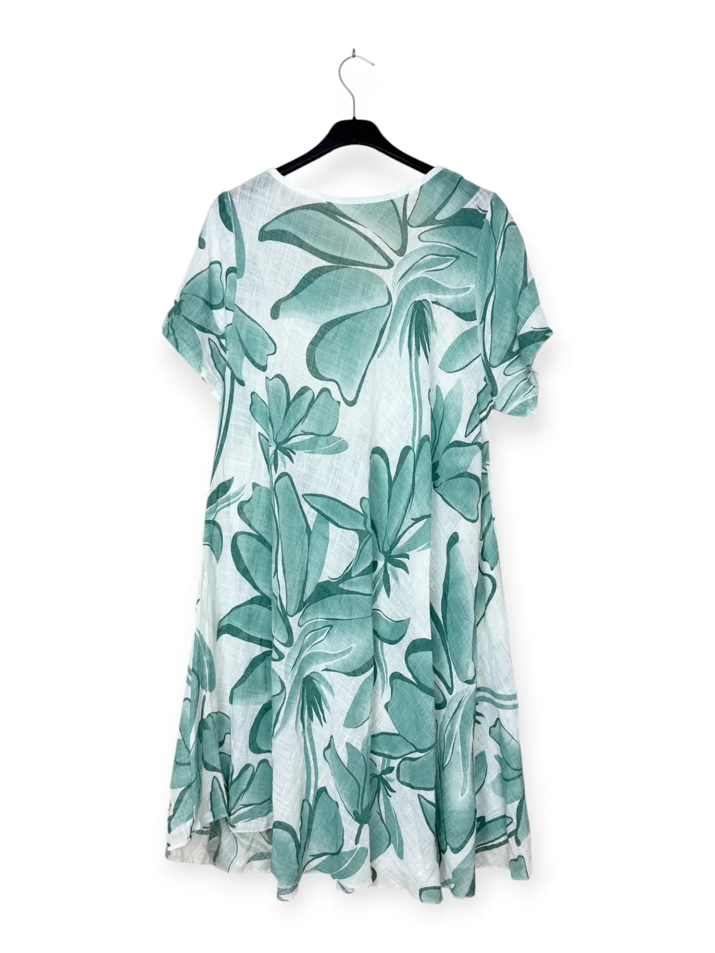Foliage-Print Dress italian