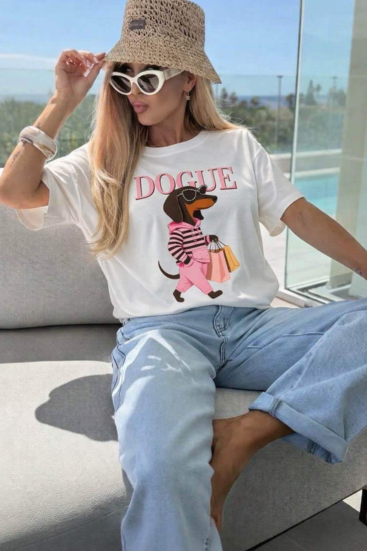 Italian Trendy Printed Cotton T-Shirt Premium Quality 5