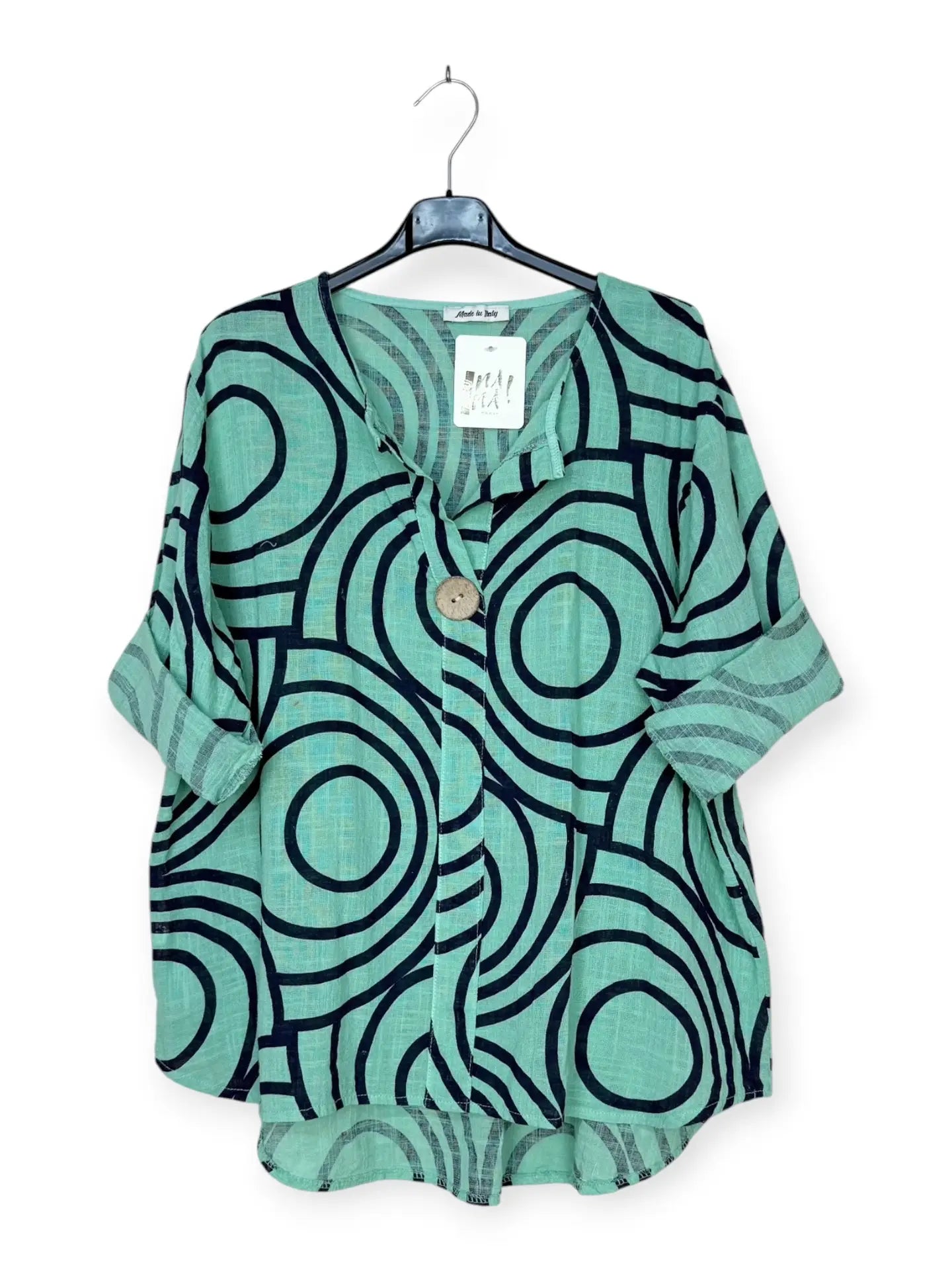 Geometric Print Italian