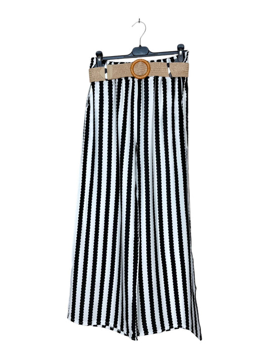 Italian Trousers with vertical dotted stripes