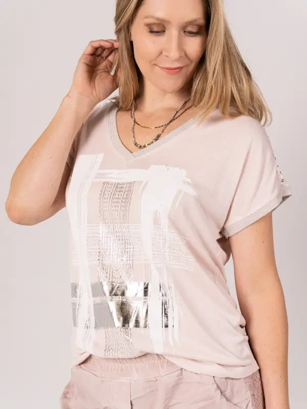 Women Plaid Printed Top Italian